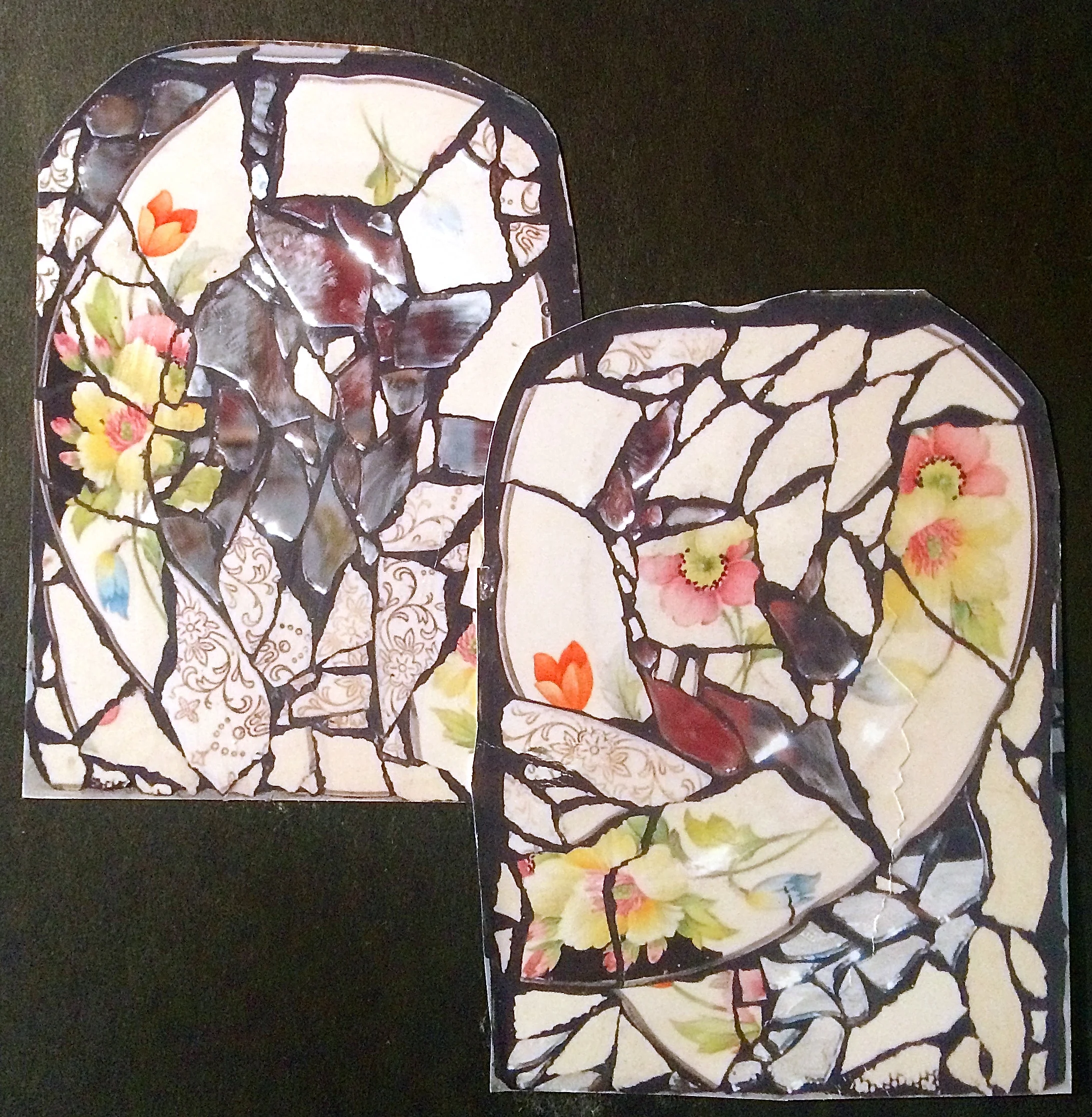 Mosaic Bookends