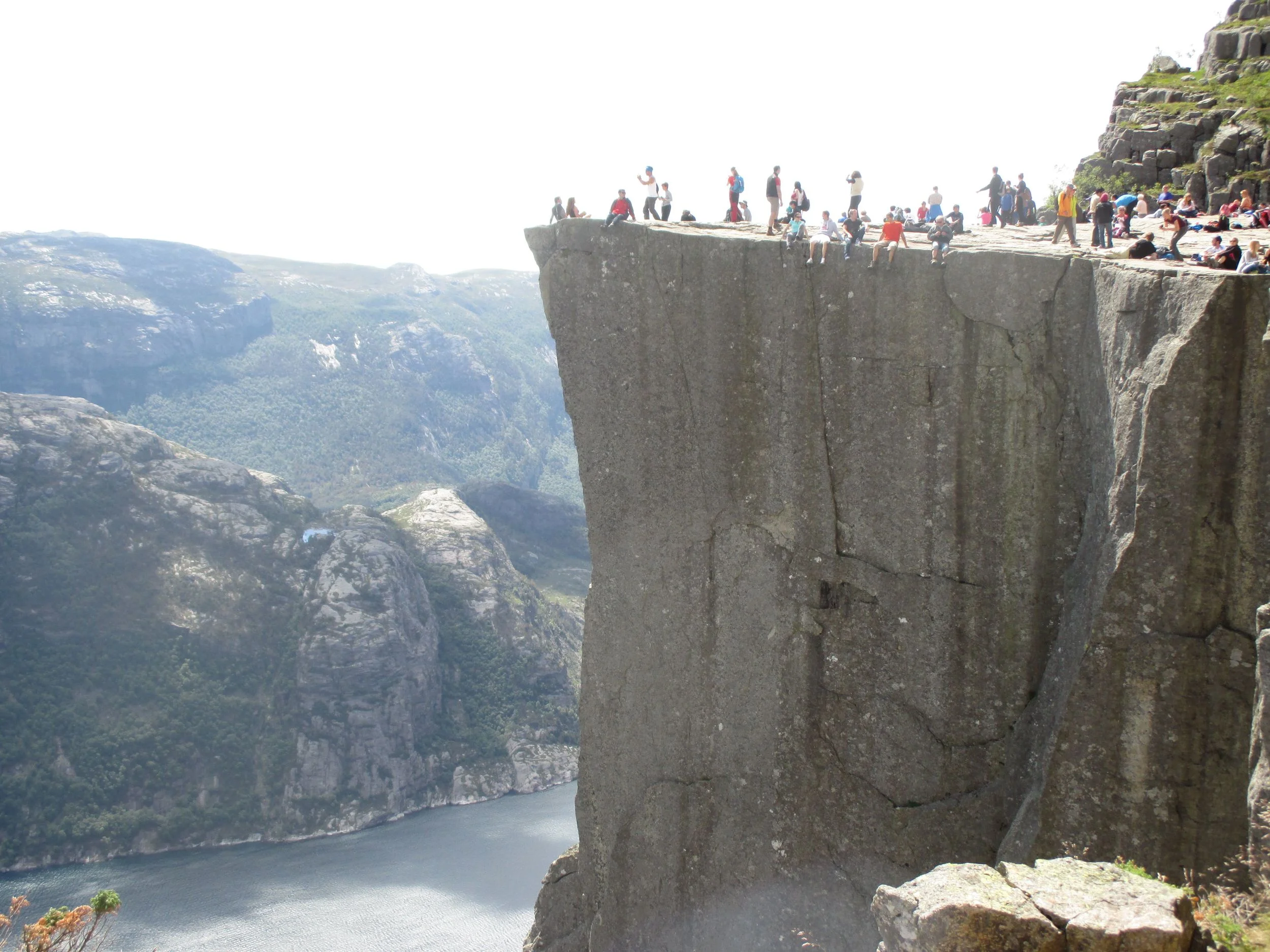Preikestolen Cliff in Norway