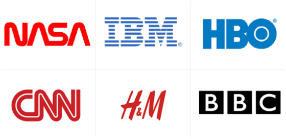 LETTERMARK Simplicity is key when creating a logo, and lettermarks are about as simple as it gets. They’re similar to wordmarks in that they’re comprised of text, but highlight the company’s initials rather than their full name.