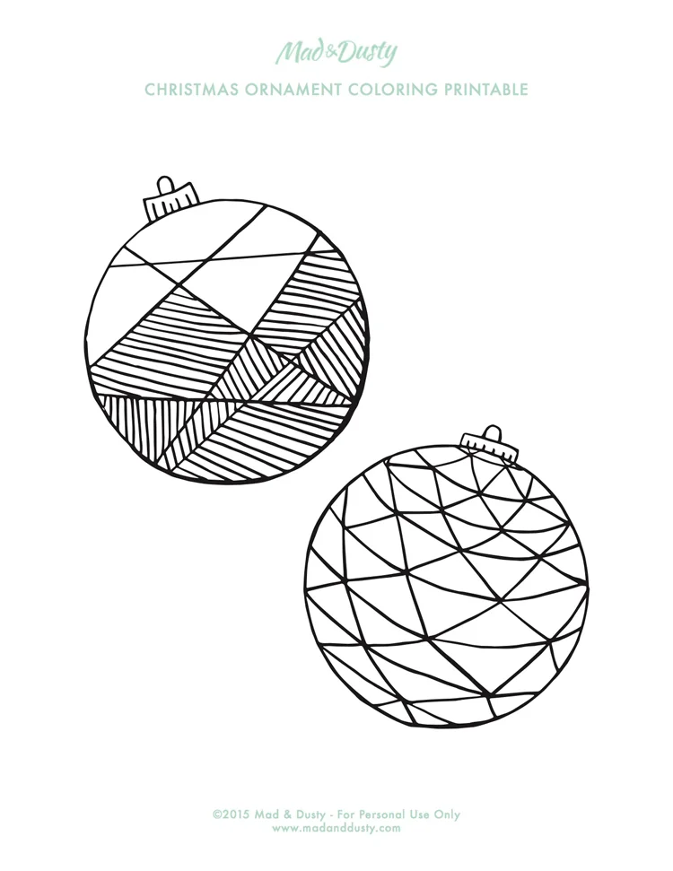 Intermediate Christmas Coloring Pages 