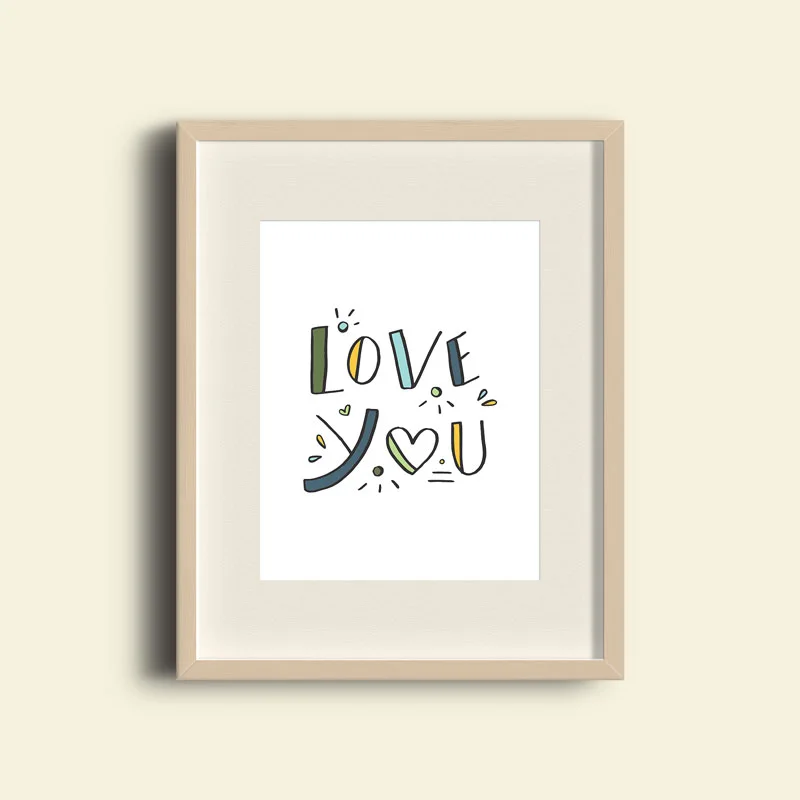 Love you Printable