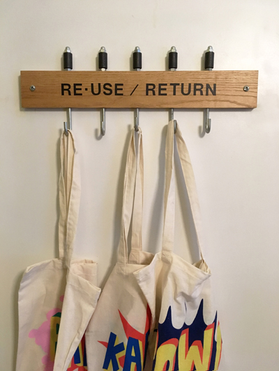  Eco-bags are also available (you can find them in the kitchen) for you to use in case you want to do a run to the convenience store for drinks and food supplies. 