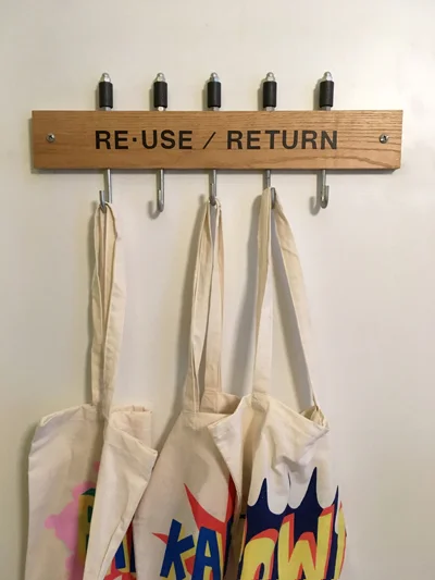 Eco-bags are also available (you can find them in the kitchen) for you to use in case you want to do a run to the convenience store for drinks and food supplies.