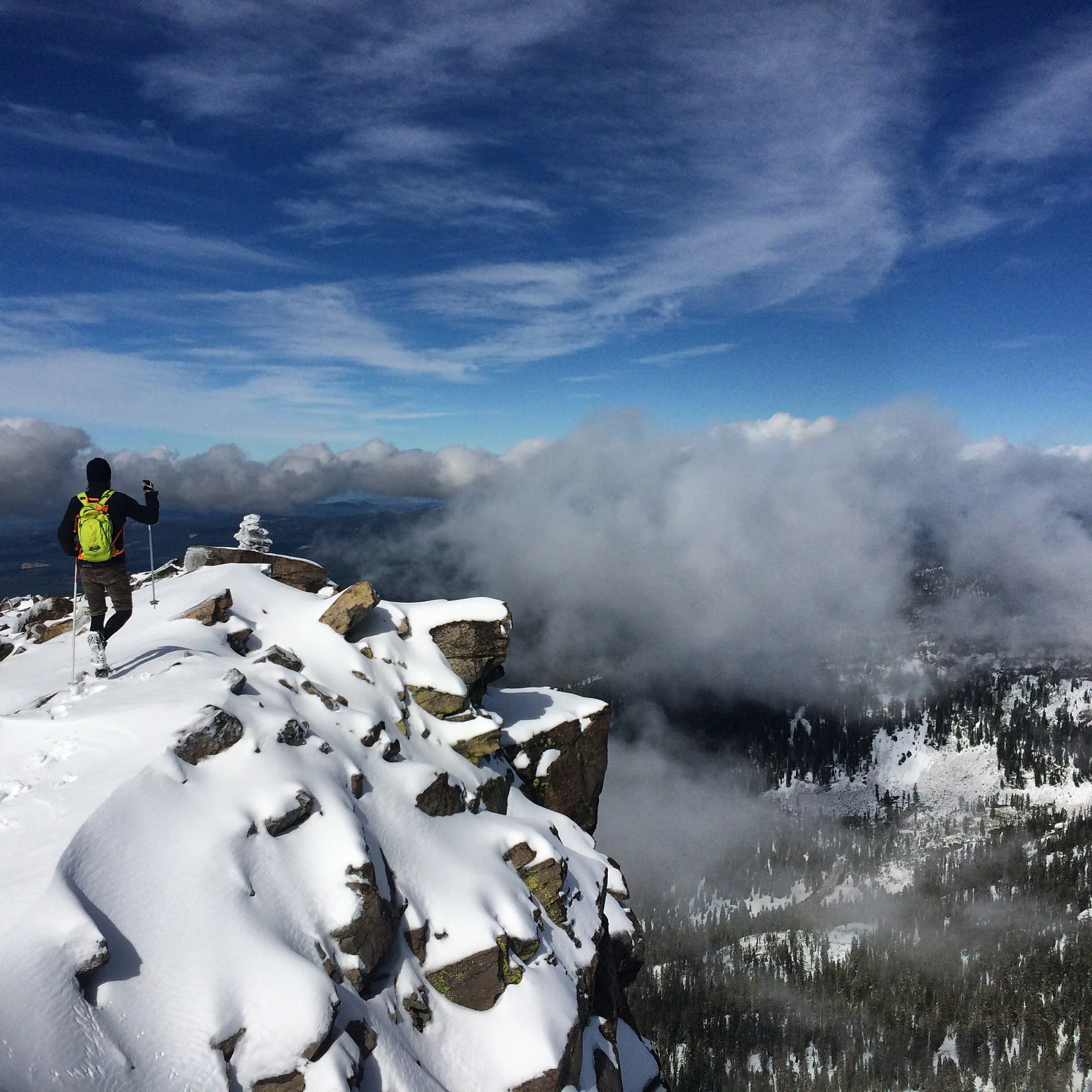 Broke-Off Mountain Snow Shoeing