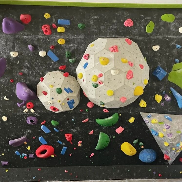 *New Routes* Come climb the new routes on our 30 degree wall!

Question: Does the beta you come up with looking at the picture work out once you are in the gym? 
.
.
.
.
.
.
.
.
.
.
.
#shastarockclub #reddingca #reddingcalifornia #shasta #climbinggym