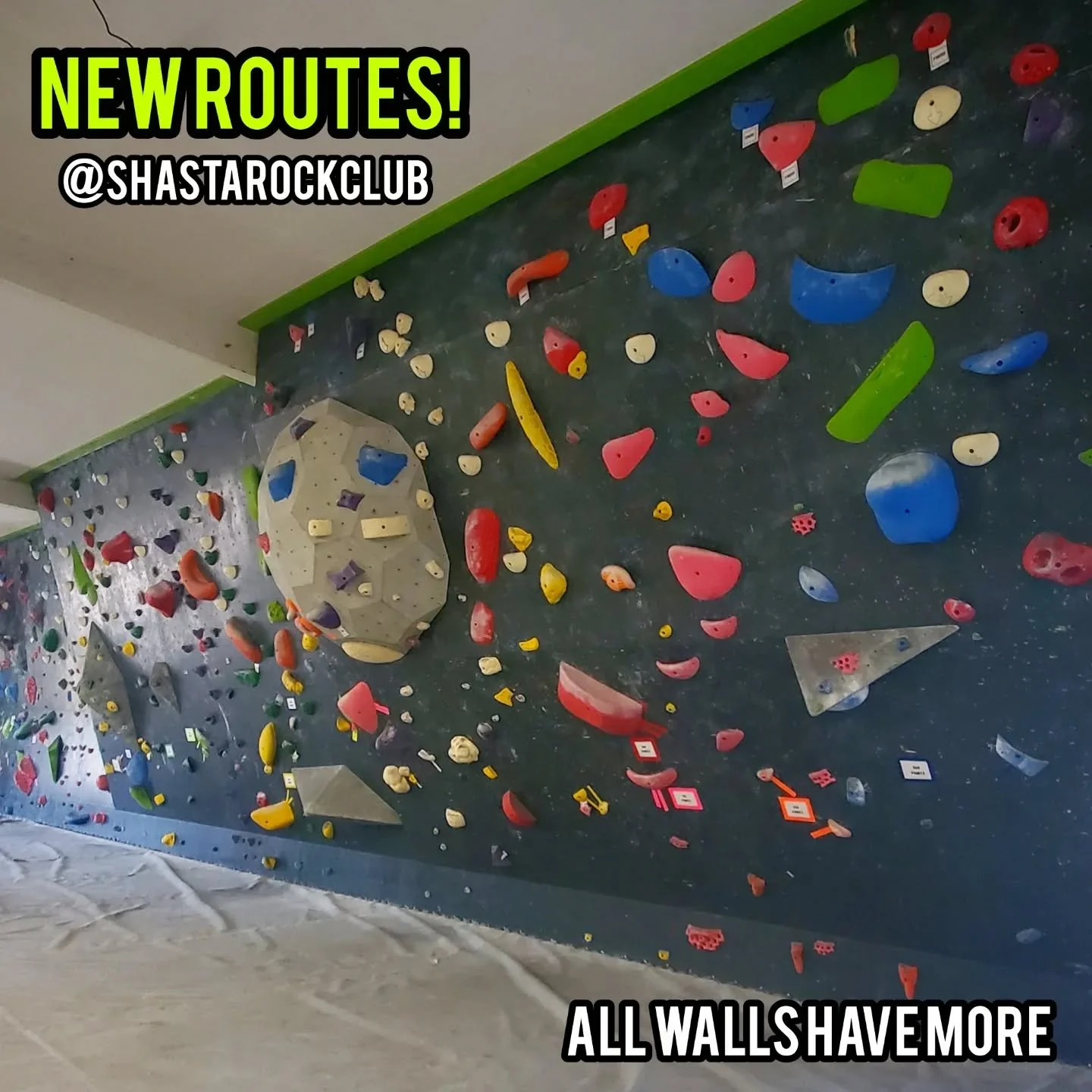New routes have arrived! We have added 13 new routes to the gym. And this spans across all the various walls. You will find your self some perfect intermediate routes and some new challenges to be discovered. We will begin regular route set and tear 