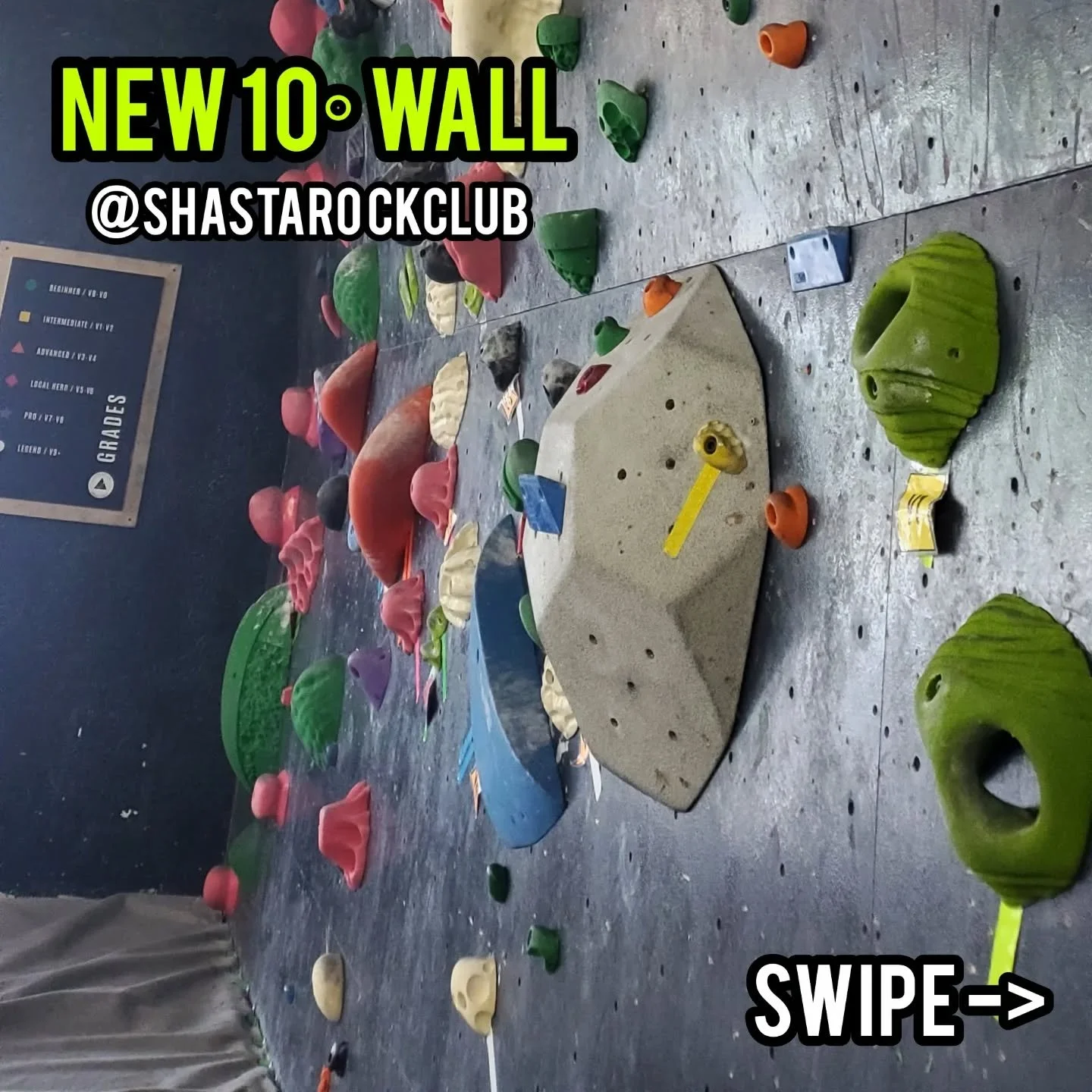 New 10&deg; is here! Enjoy these routes and stay away from the cold with our nice and cozy indoors :) we have tons of nice things to try out so come on in! We will see you soon climbers 💪

#rockclimbing #norcalclimbing #newroutes #routeset #routeset