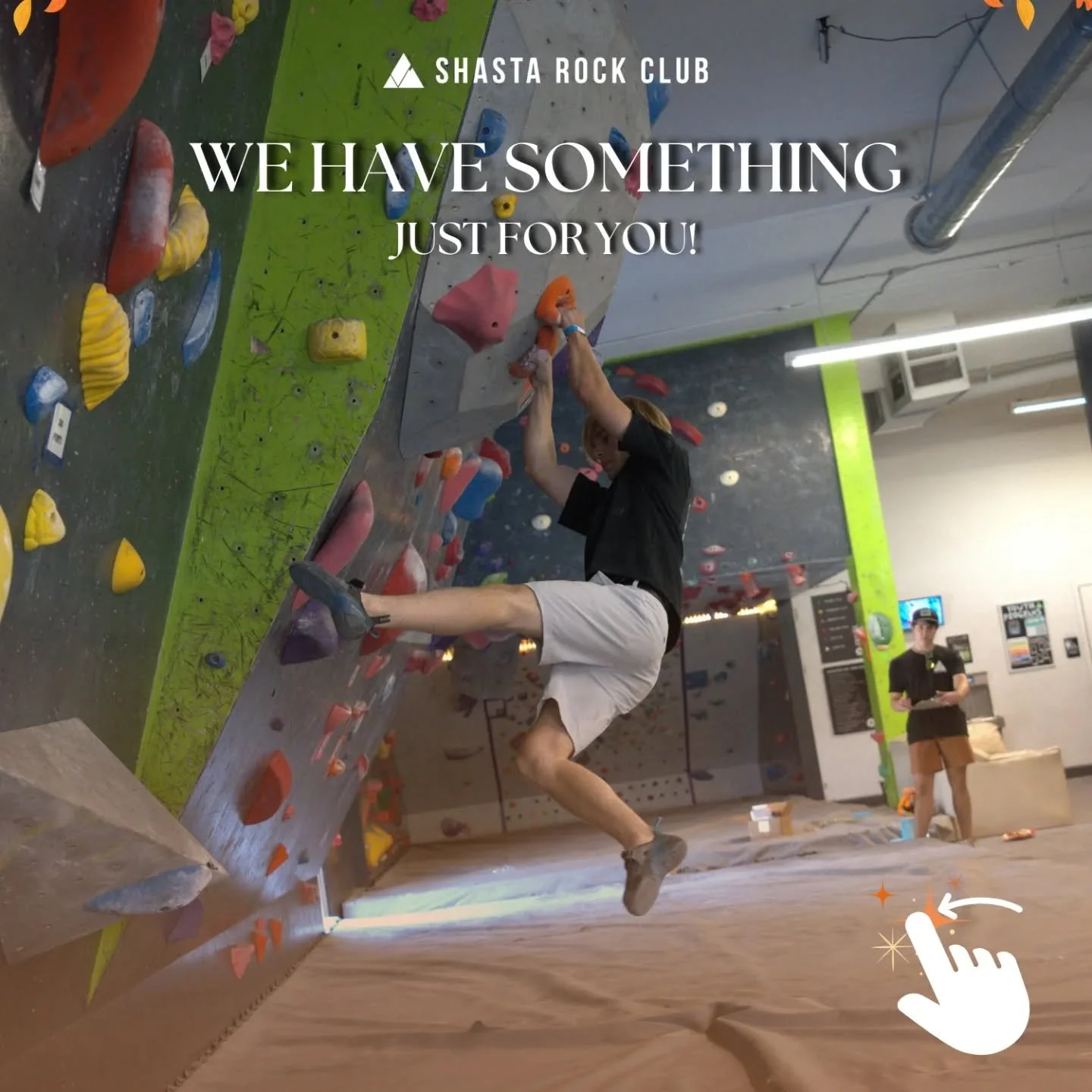 We have something just for you this month! We're giving a nice special for the month of November and essentially giving a bundle deal to come climb and bring someone in for FREE! It doesn't get much better than that 🔥 just come in and ask for the fa