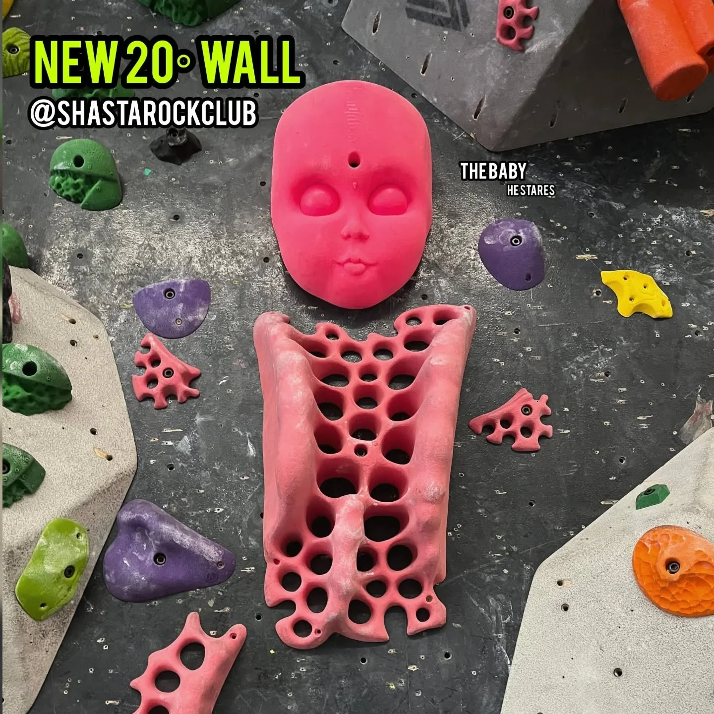 New 20&deg; wall is here and we have a new hold and a bunch of unique routes here! Slopers, crimps and technical fun is all here. We hope you enjoy this week's set and hope to see you soon!

#newroutes #newset #rockclimbing #norcalclimbing #reddingcl