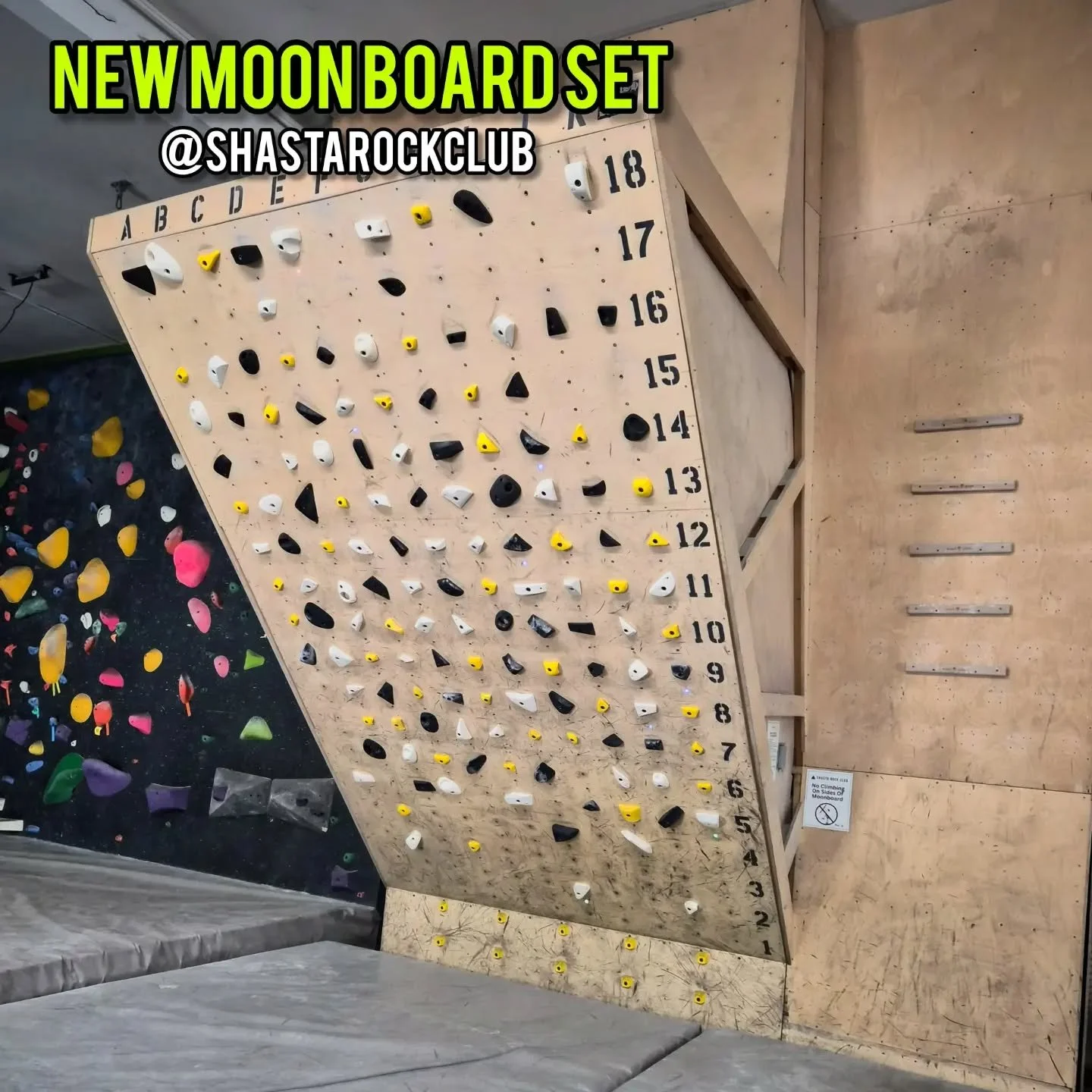 You guys asked, and we listened. We brought back one of our favorite sets back to SRC. Moonboard 2016 set is back on the board and ready for some sends. This means our other walls weren't set, but we hope you enjoy seeing this moon set back! 

#climb