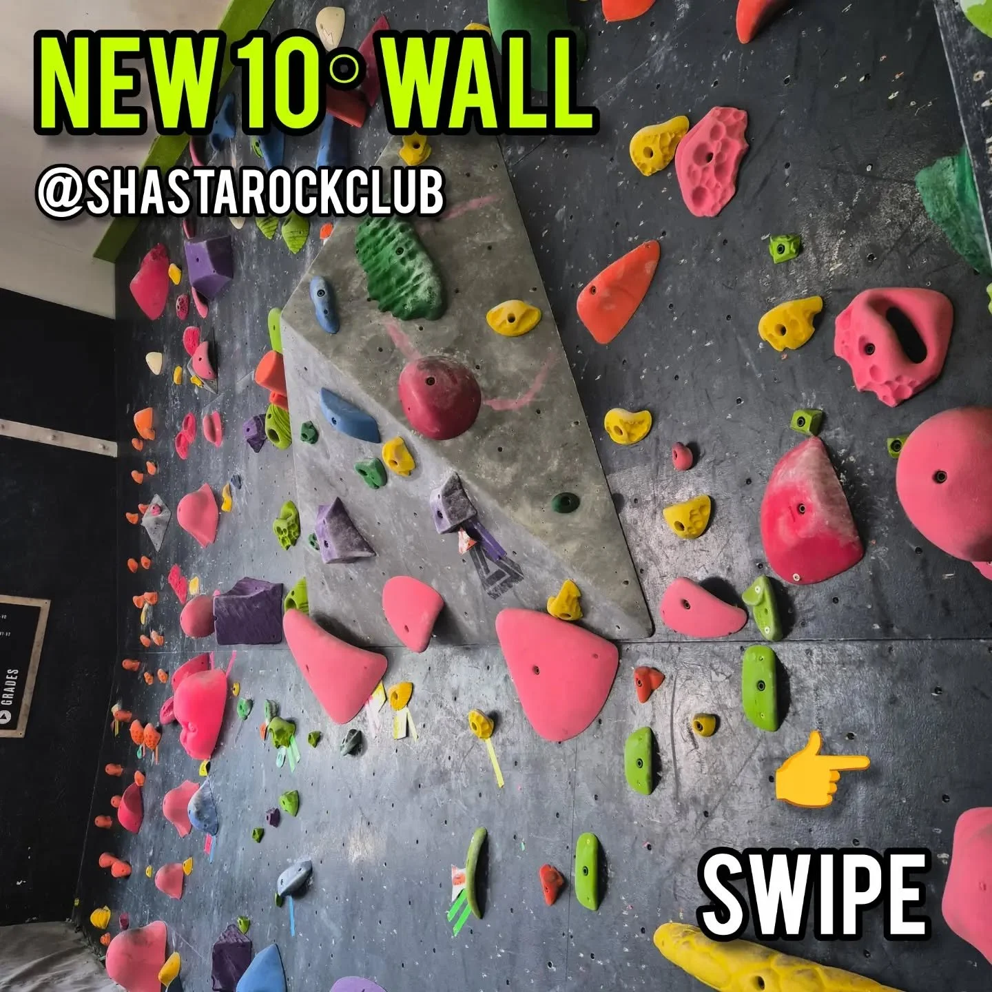 New 10&deg; has appeared! We got another really fun new set for you all. Technical routes, slightly dynamic, and routes that really make you think before sending the whole thing. We hope you enjoy this weeks new set!

#newroutes #newset #rockclimb #r