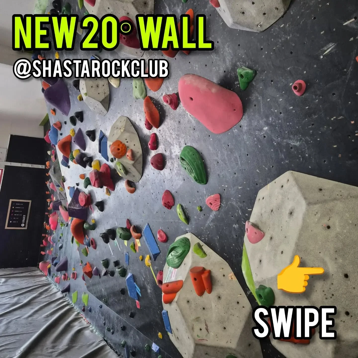 New 20&deg; wall has appeared! And we got a great wall once again 👏 lots of technical, hard, and fun routes. Many  new challenges this week that we hope you all have fun with. Good luck climbers, you got this! We will see you soon 😎

#newroutes #ne
