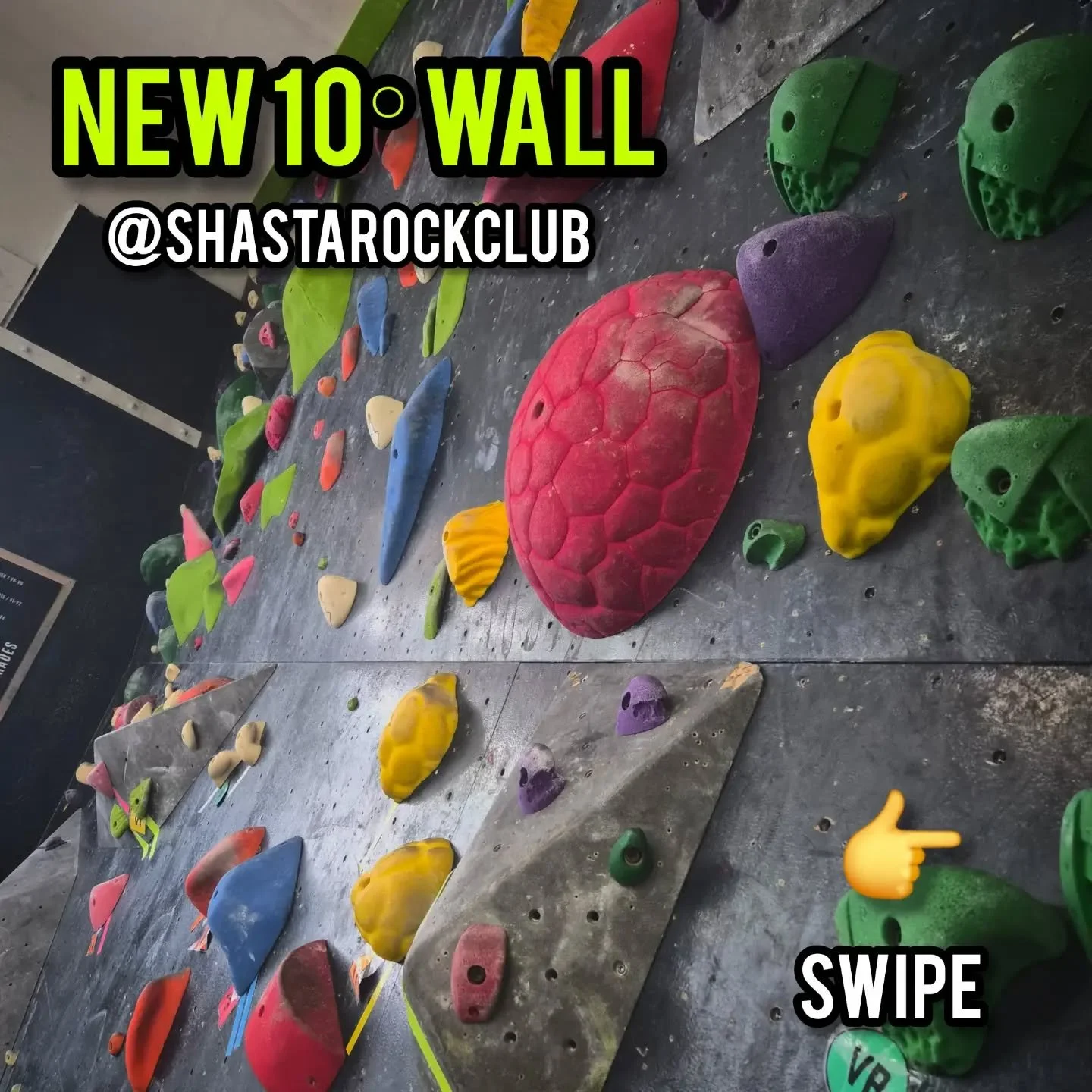 New 10&deg; wall is here! We had a fun set with this unique volume set up. Prepare for lots of delicate and technical routes and also some nice smooth climbs. We hope you all enjoy this set! 

#newroutes #newset #rockclimb #bouldering #rockclimbing