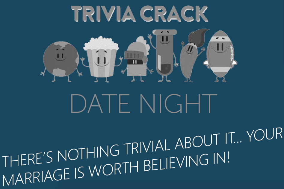 Answer sheet for "Do you believe" trivia during date night.