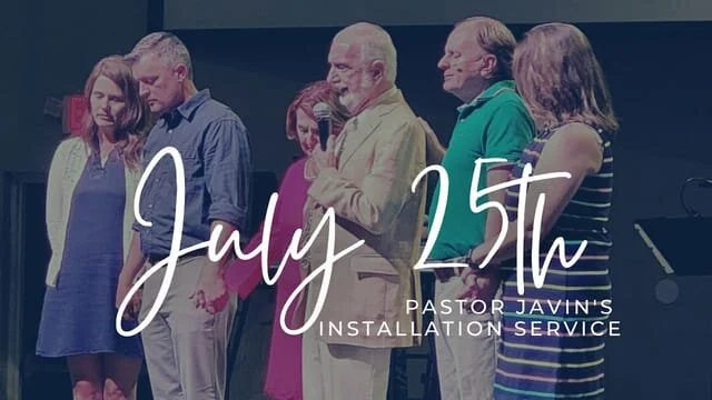 Pastor Javin's Installation Service