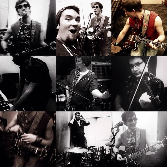 The Scoundrels at work! 