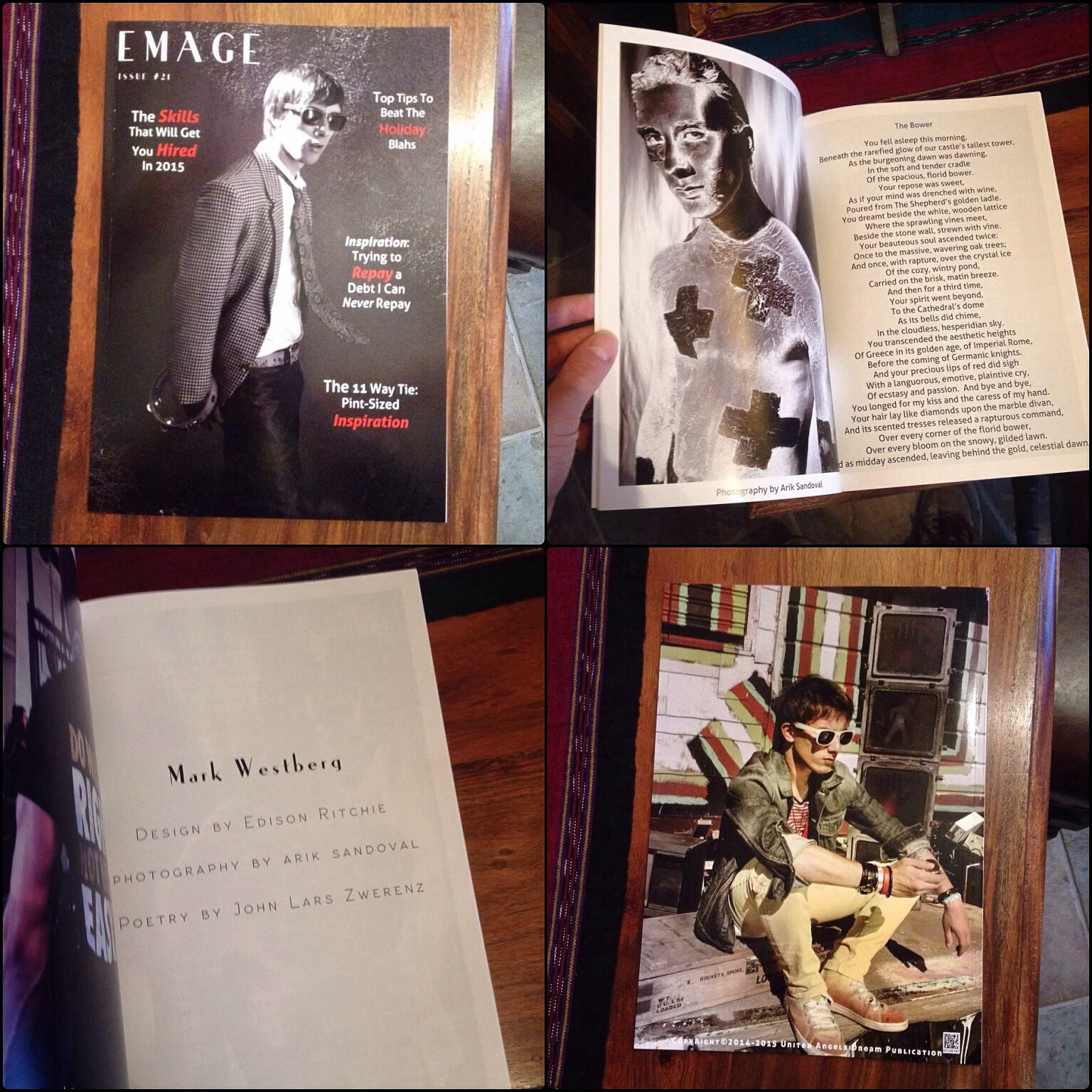 EMAGE Magazine International, Inside Out