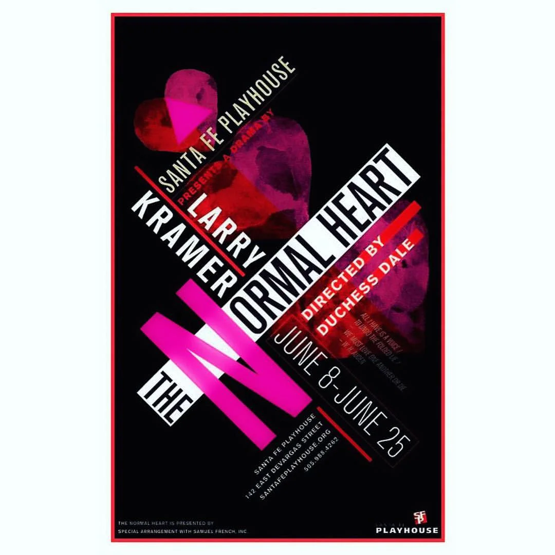 Theatrical Poster for "The Normal Heart"