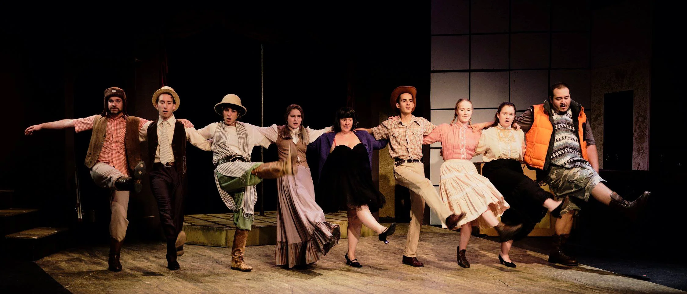 The Melodrama Kick-Line! 