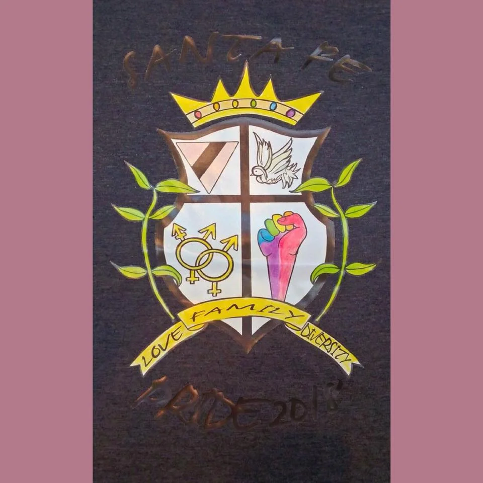 Santa Fe, NM PRIDE 2018 T-Shirt Design Commission 