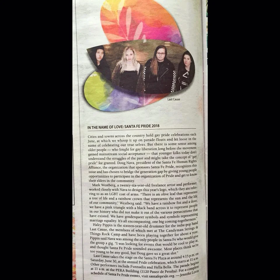 An Interview Regarding my Pride Art for Santa Fe, NM's Pasatiempo  