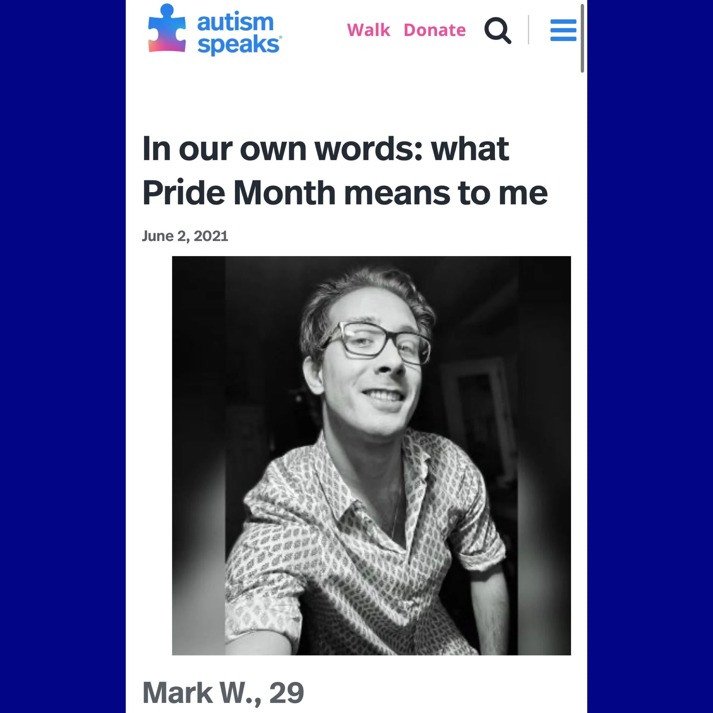 “What Pride Means To Me”