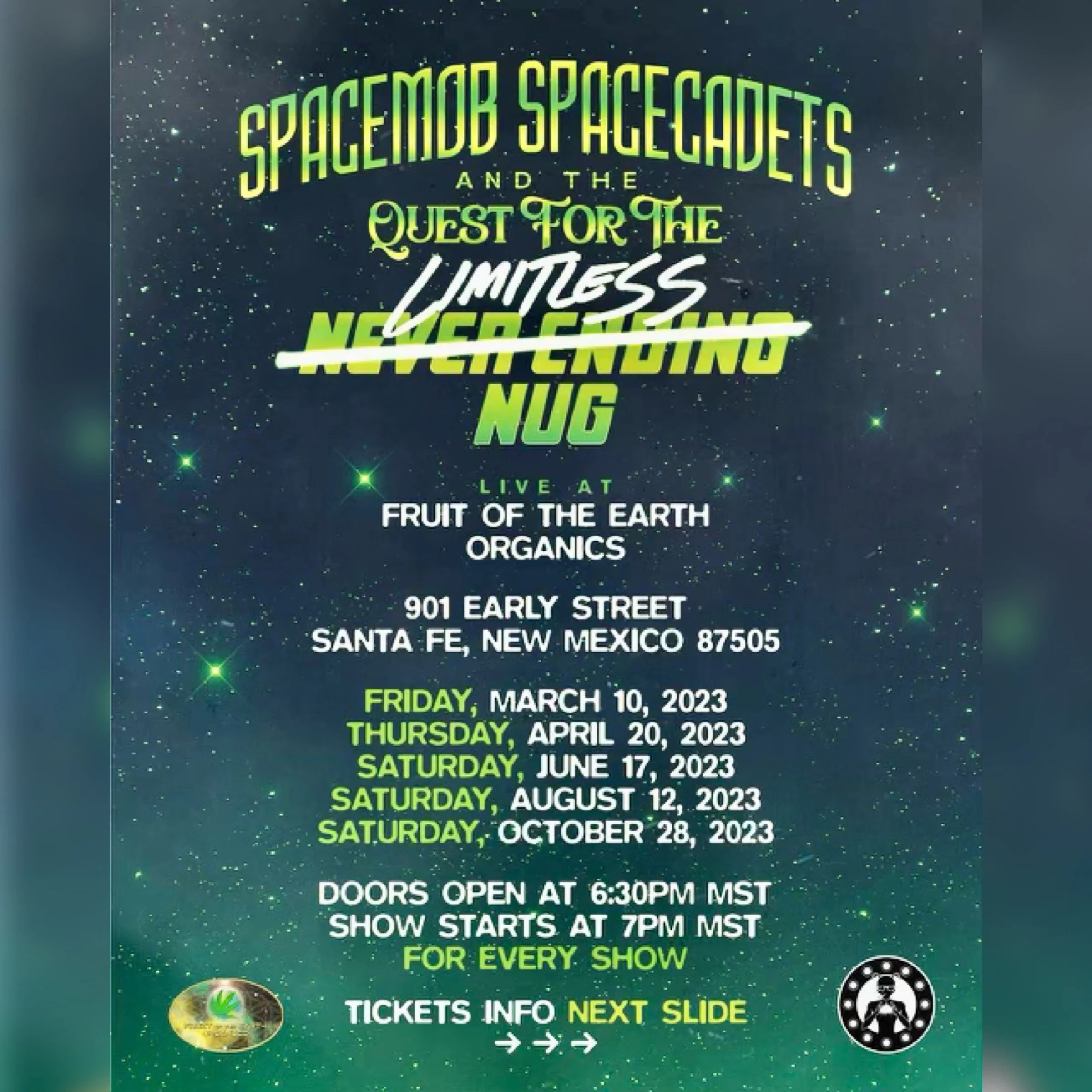SpaceMob SpaceCadets and the Quest for the Limitless Never-Ending Nug 2023 