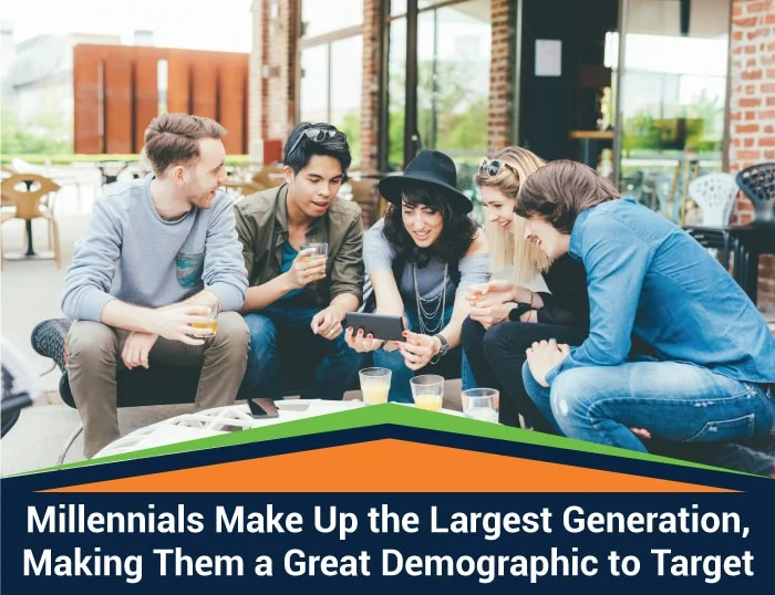 Millennials Make Up the Largest Generation, Making Them a Gerat Demographic to Target.jpg