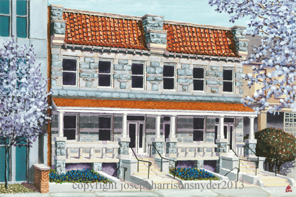 Painting of The George Condominium: 1343-1345 Pennsylvania Avenue SE