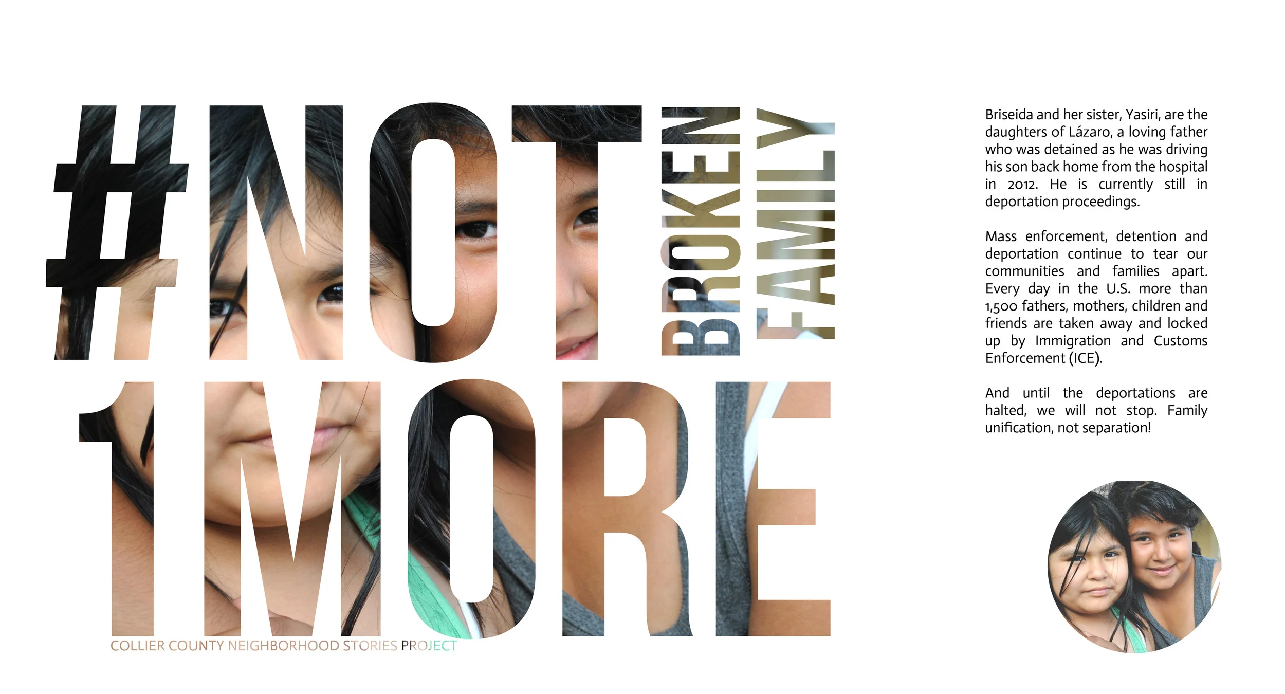 Client: Collier County Neighborhood Stories Project Type: Flier