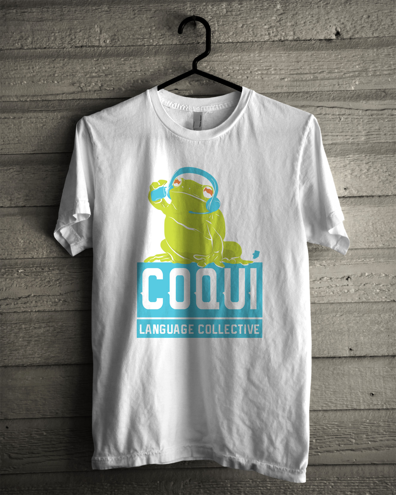 coqui_color frog_white shirt.jpg