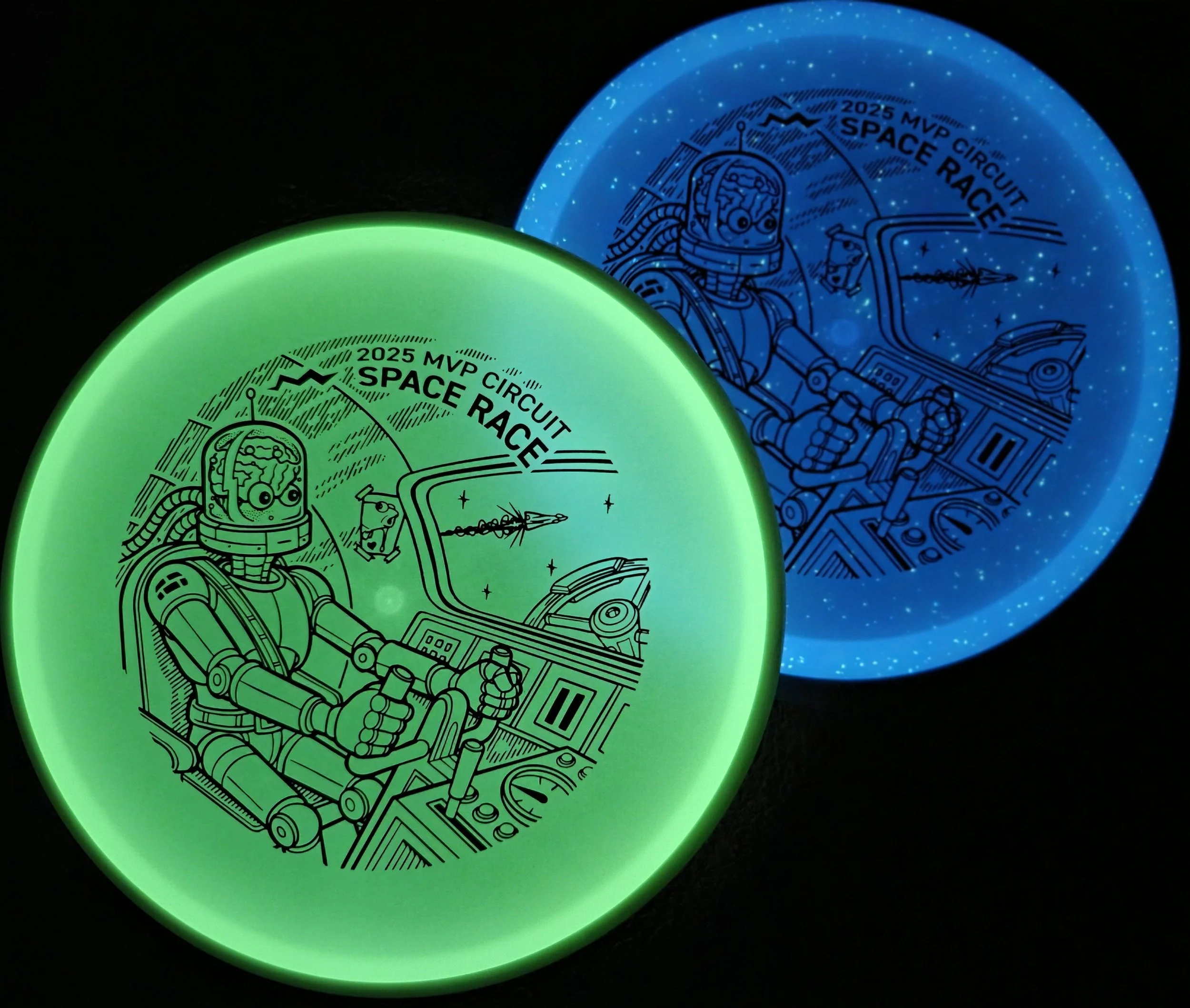 Disc Golf Space Race
