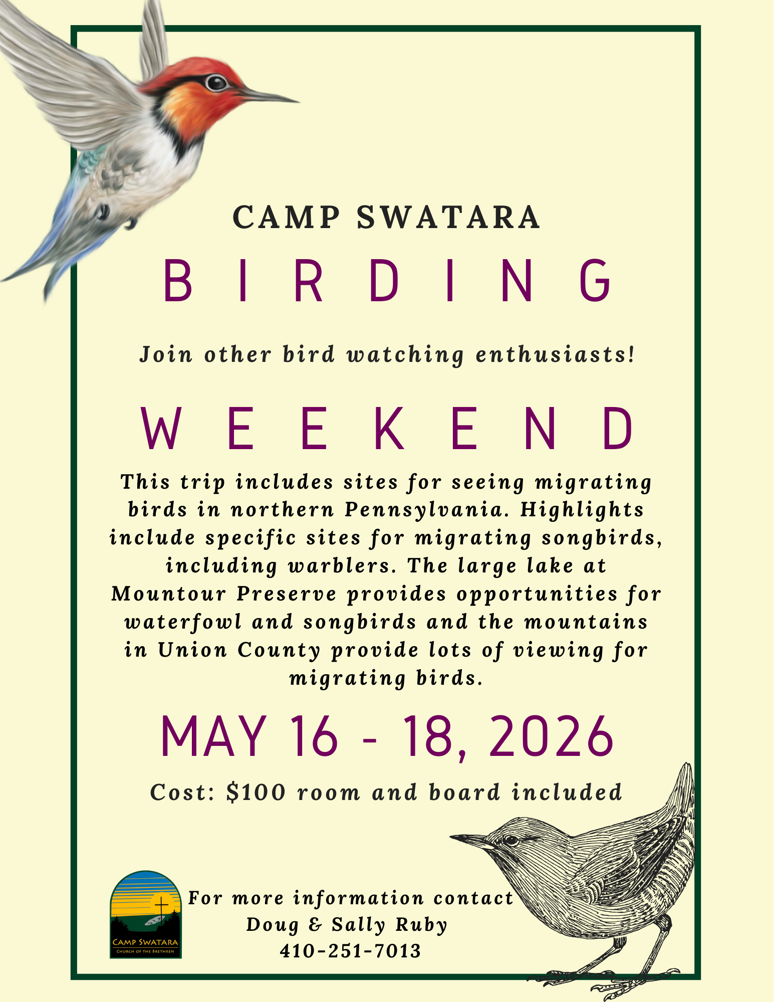 Spring Birding Trip