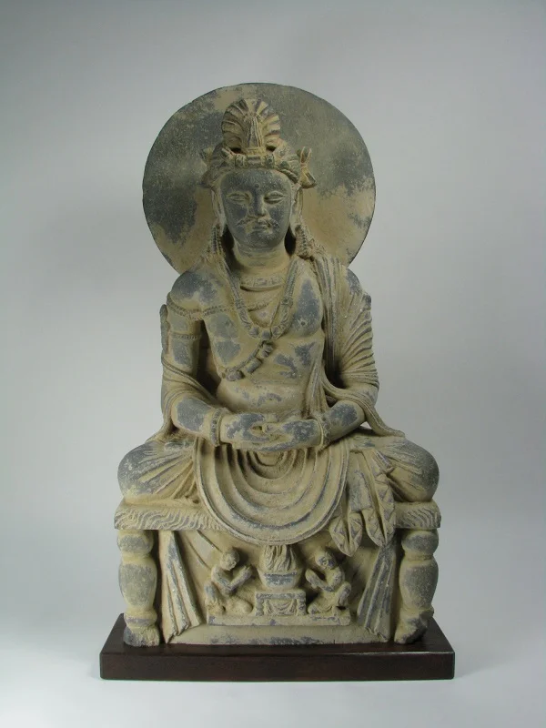 Gandharan Sculpture of Bodhisattva, c.2nd-3rd Century AD