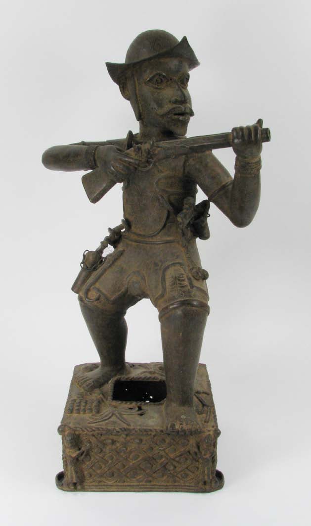 A RARE BENIN BRONZE SCULPTURE.jpg