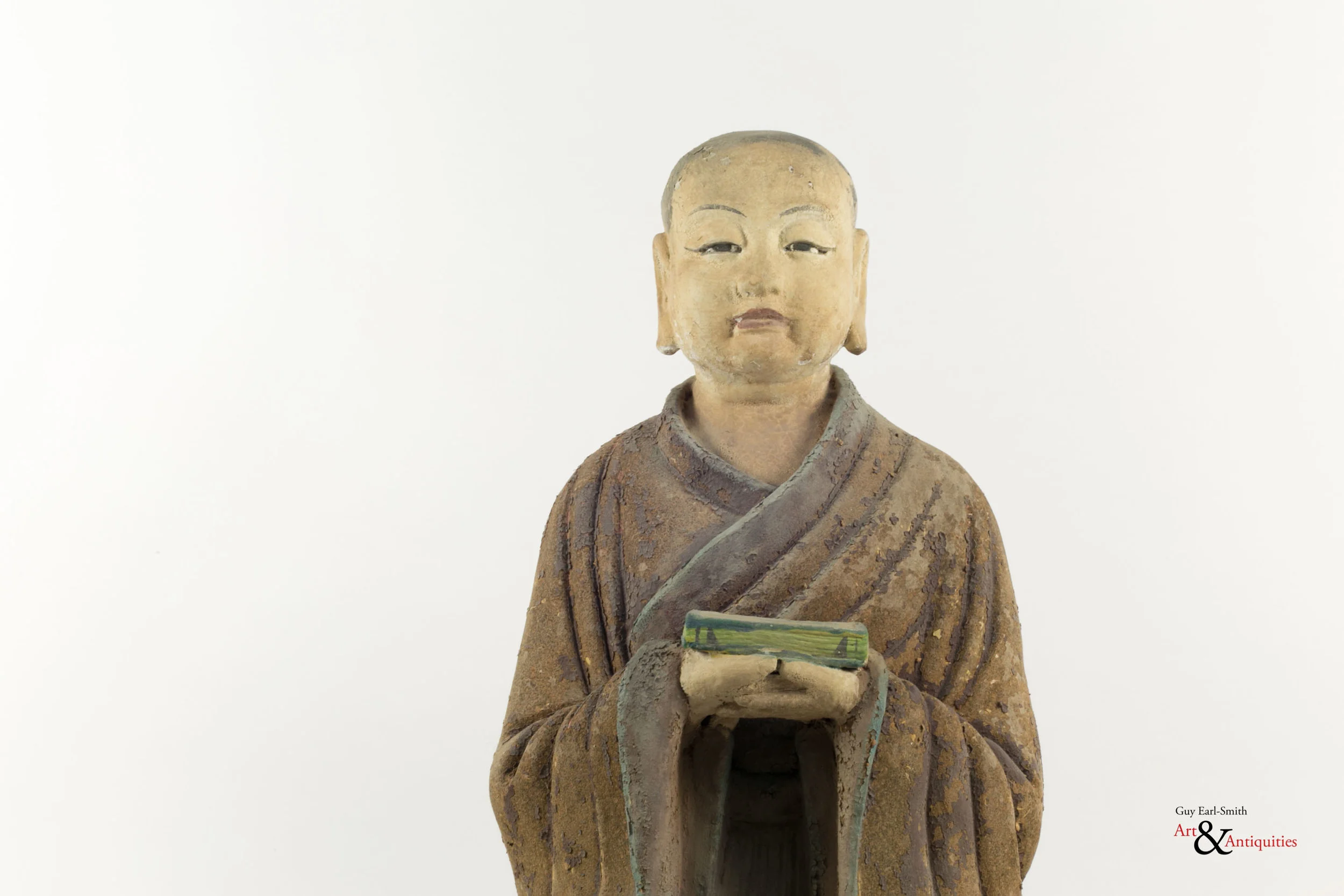 Chinese Painted Clay Sculptures