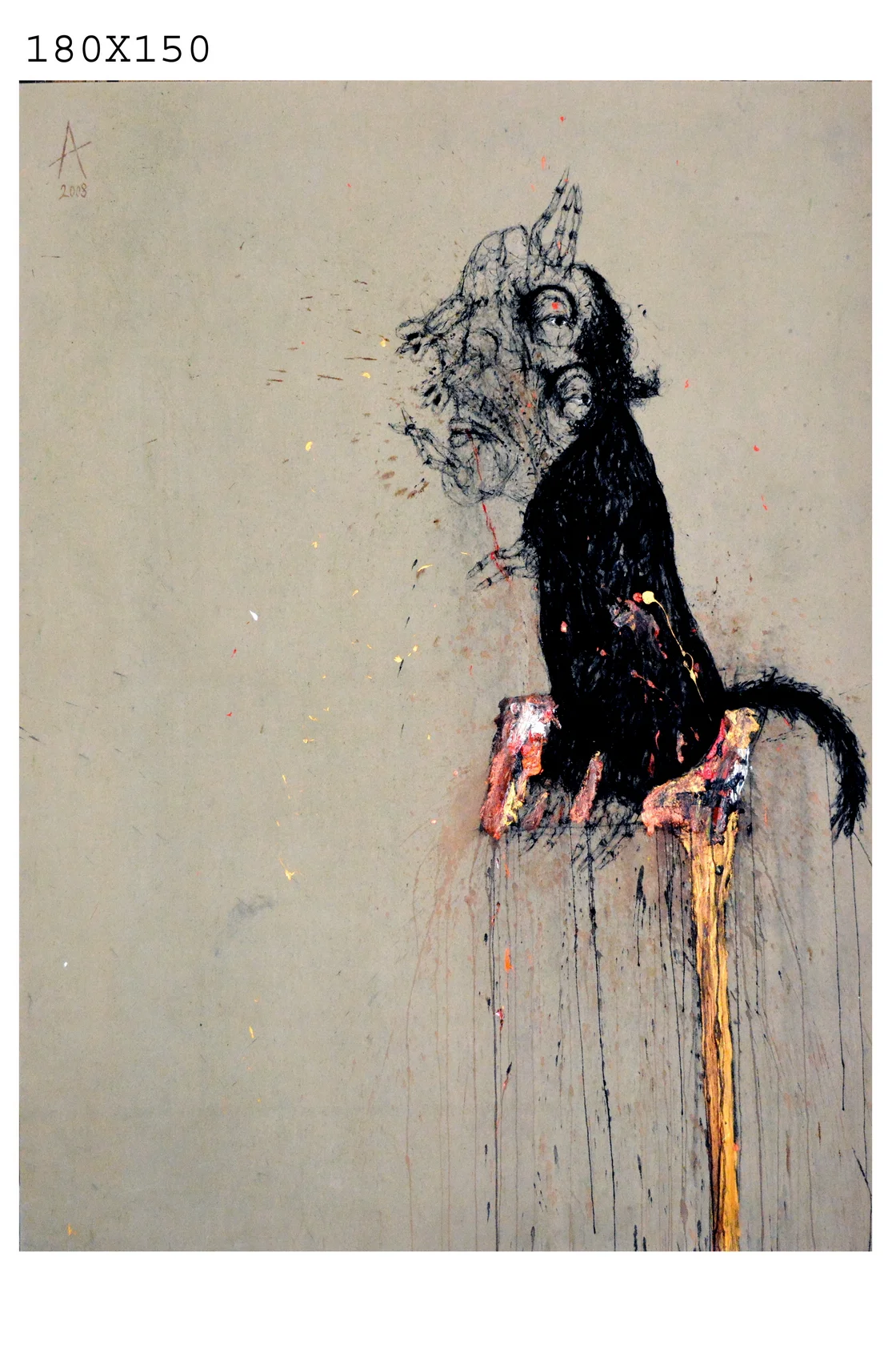 Sabhan Adam - الفنان سبهان آدم , (Syria) 1973, Oil on Canvas