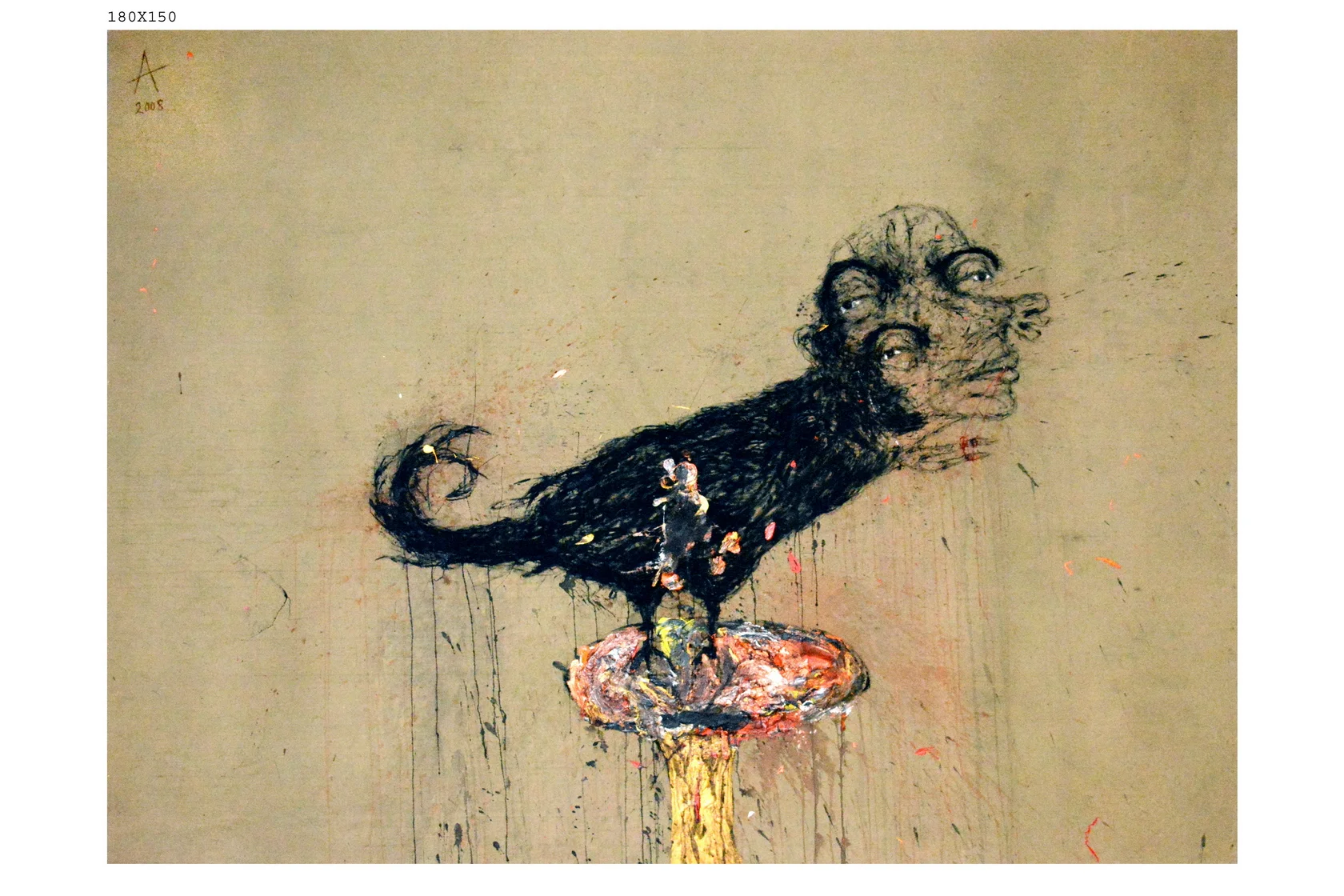 Sabhan Adam - الفنان سبهان آدم , (Syria) 1973, Oil on Canvas