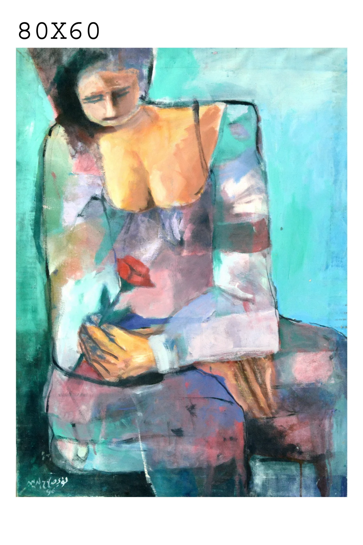 Loai Salahedeen, الفنان لؤي صلاح الدين Oil on Canvas 