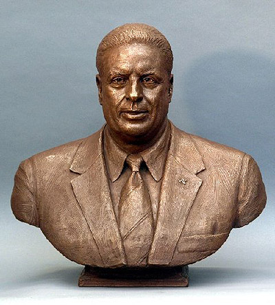 Constantine 'Taki' Papadakis, portrait bust