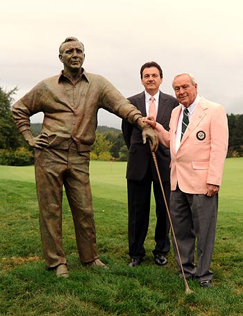 Arnold Palmer, Laurel Valley, monument sculpture