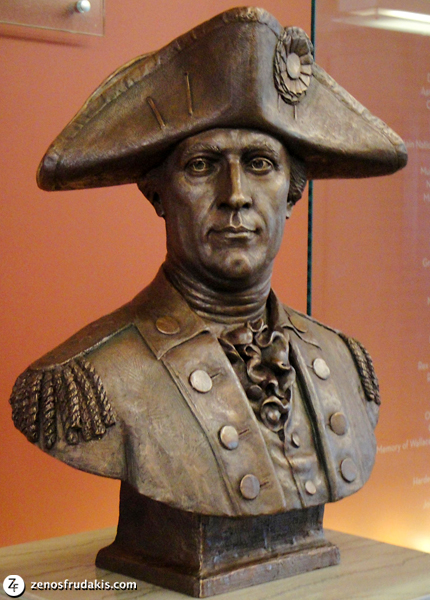 John Sevier, portrait bust