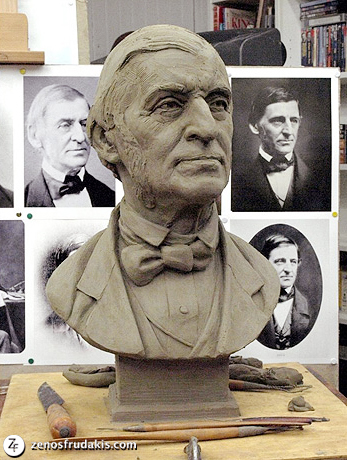 Ralph Waldo Emerson Sculpture