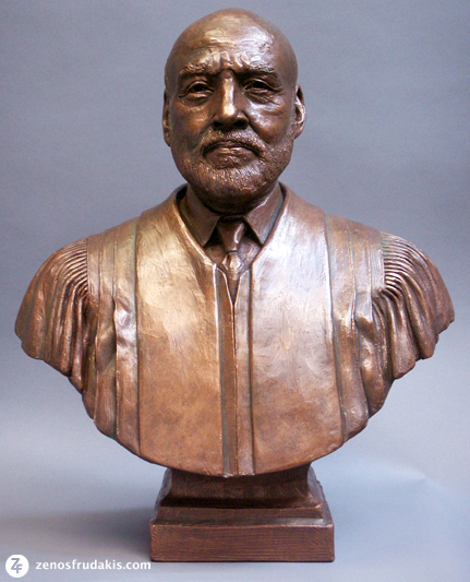 Chief Justice Birch, portrait bust