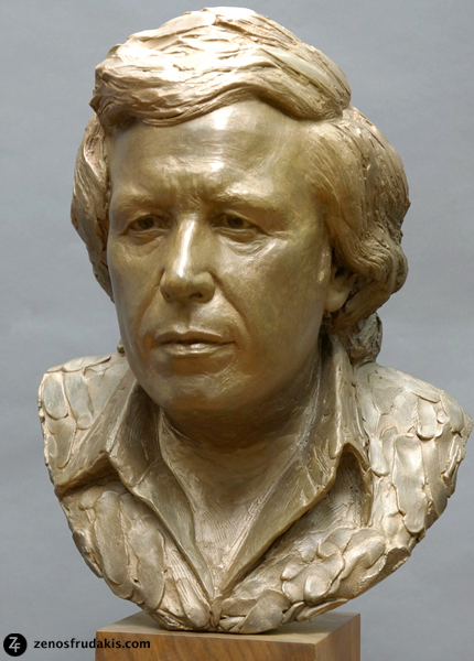 Don McLean, portrait sculpture