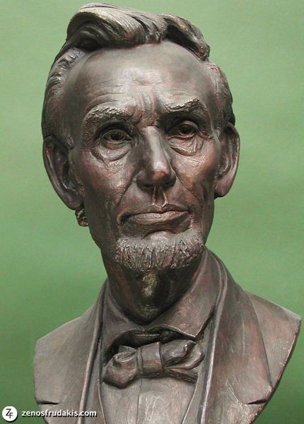 Old Abe, portrait bust