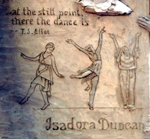  Relief sculpture by Zenos Frudakis. 