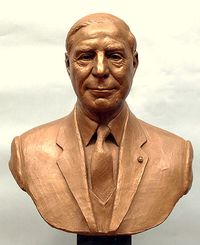 Sir Paul Girolami, portrait bust