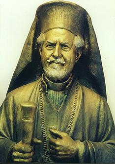 Archbishop Cavvadas, portrait bust