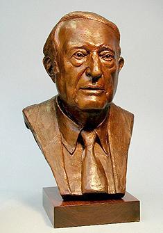 Harry A Kalish, portrait bust